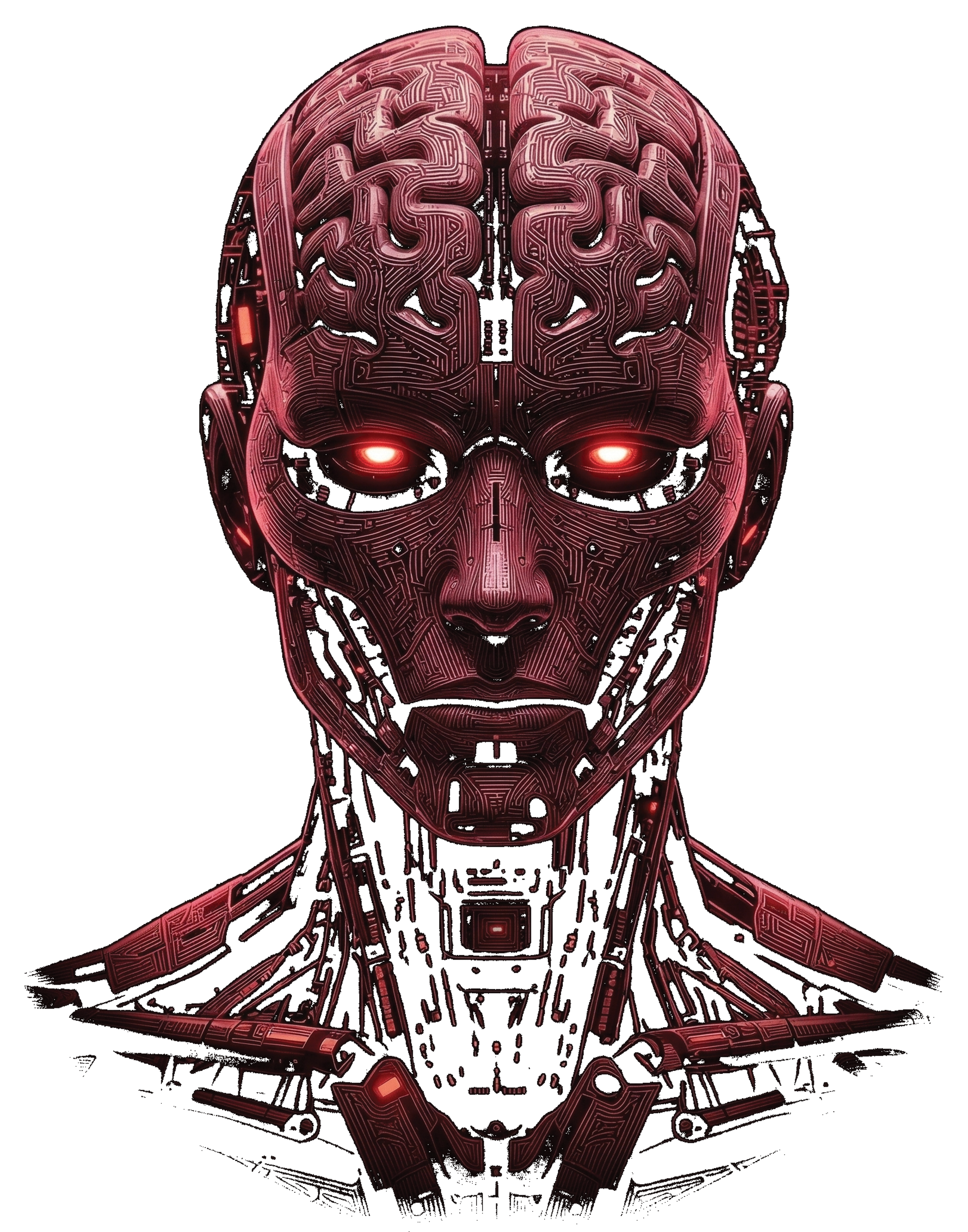 Cyber guy illustration